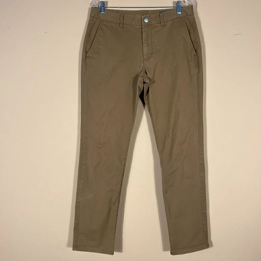 Bonobos Mens Flat Front Straight Pants 32/32